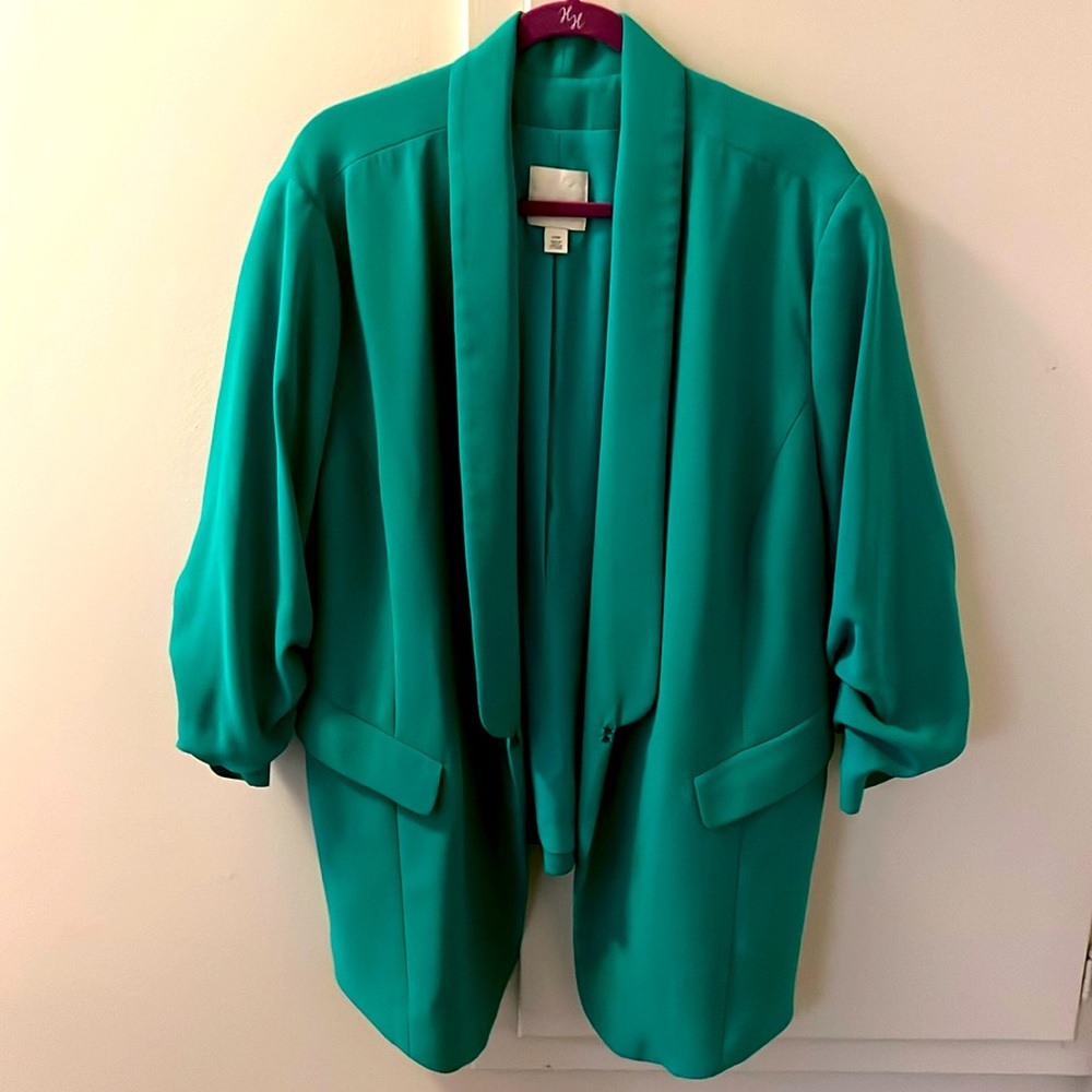 Sejour Green Blazer Size 22